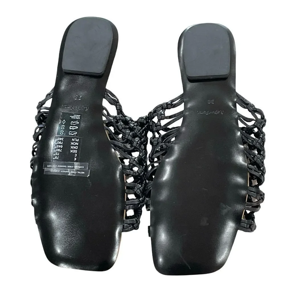 & Other Stories Leather Sandals, Black, Size 7.5 - Picture 10 of 16